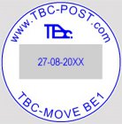 TBC-MOVE BE1 CHANGEMENT D'ADRESSE